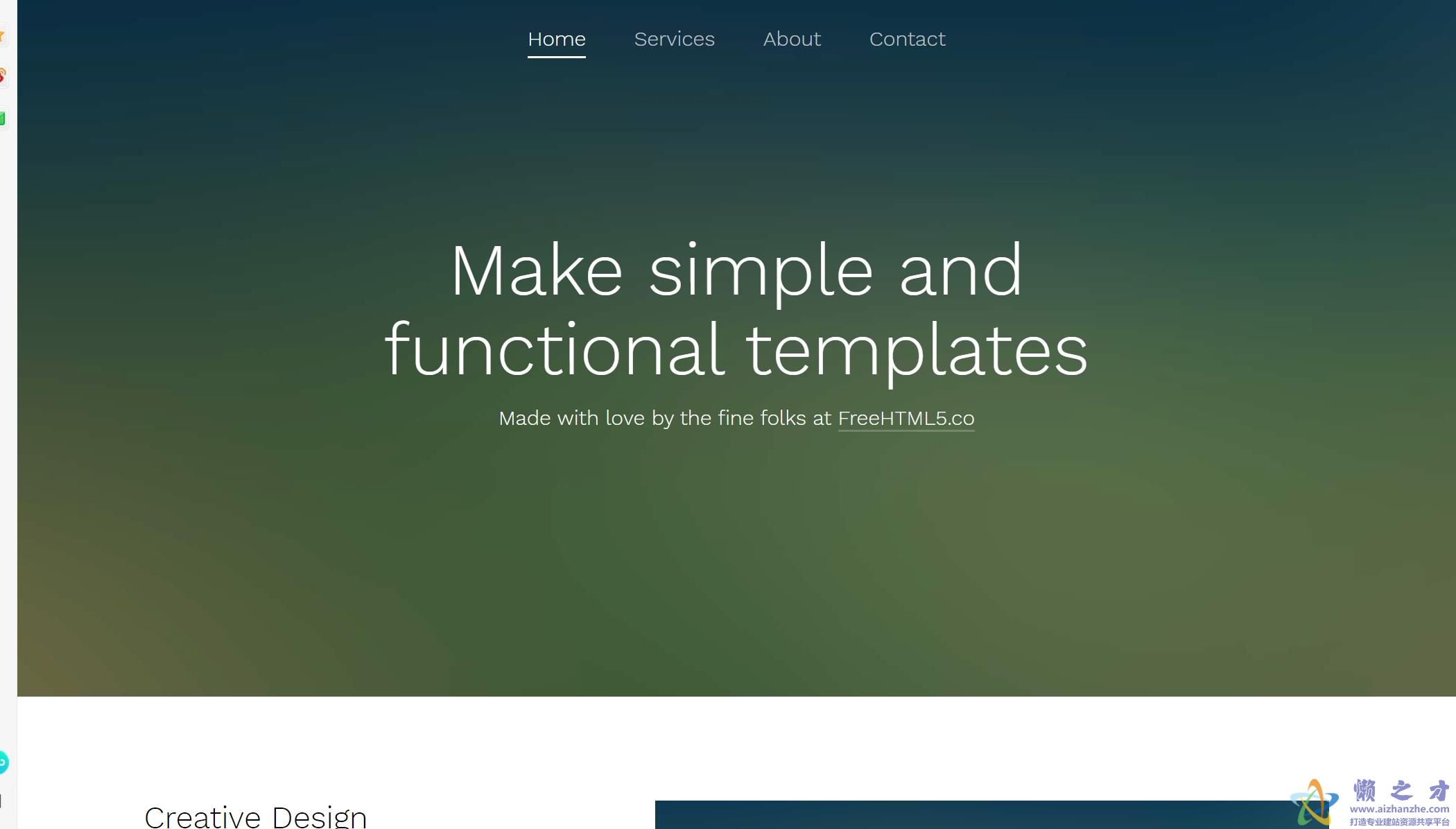 干净优雅启用3框架多用途企业网站模板