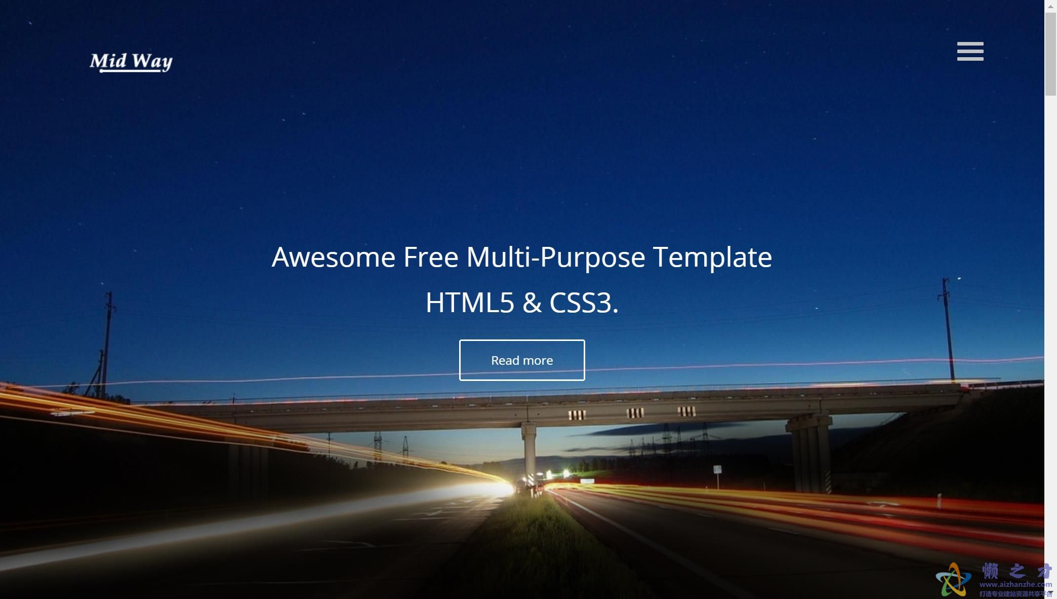 精品多功能最佳响应式web网站模板