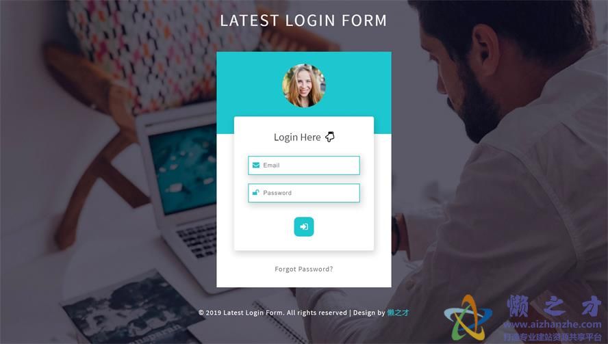 用户登录表单网页模板[734KB]