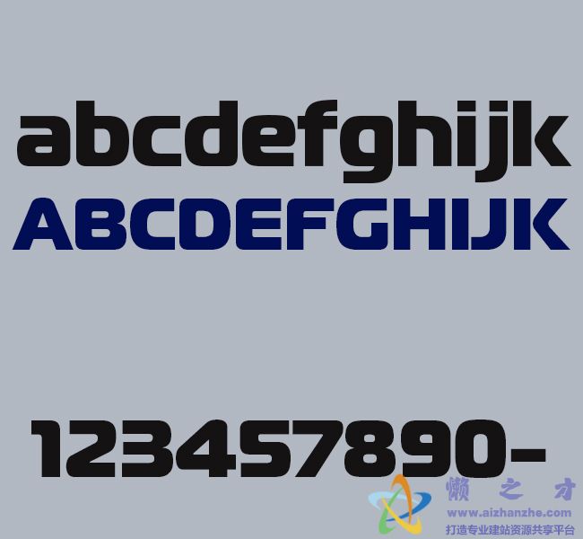 MagistralBlackC字体