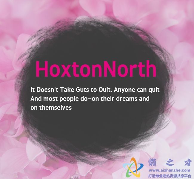 HoxtonNorth-Bold字体