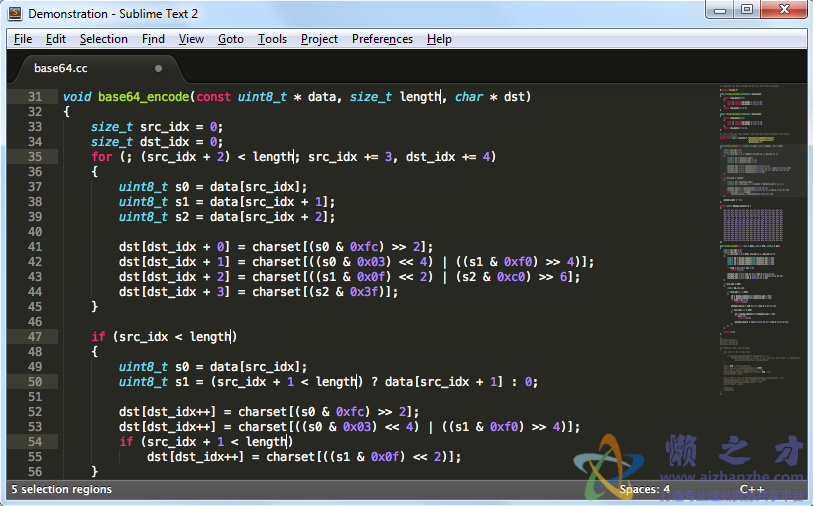 SublimeText3汉化版