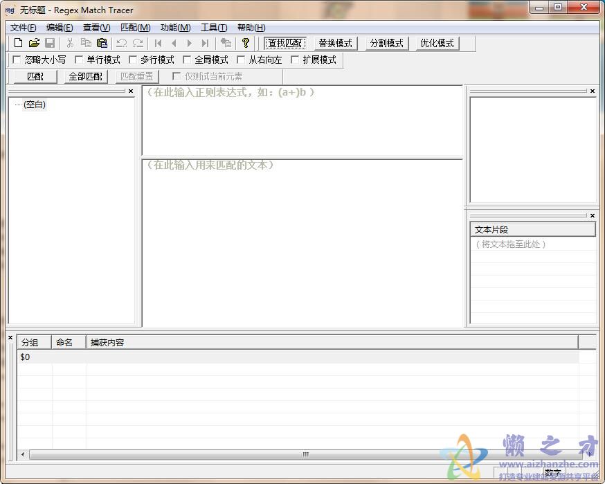 正则表达式工具 Match Tracer2.1 绿色版
