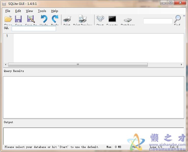 SQLite GUIv1.4.9.1绿色版