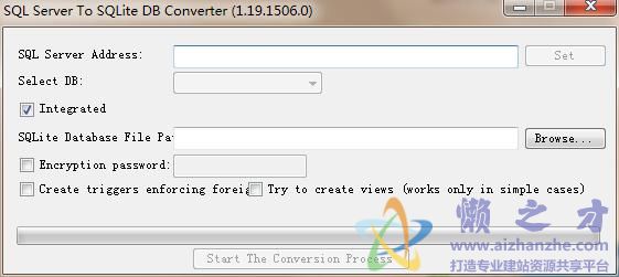 sqlserver转sqlite数据工具(SQL Server To SQLite Converter)1.19.1506.0绿色版