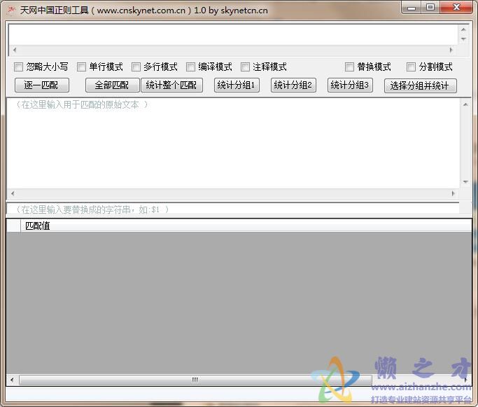 天网中国正则工具1.0 绿色免费版