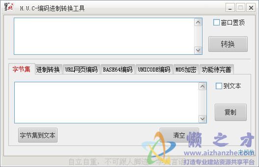 编码进制转换工具2.0绿色免费版