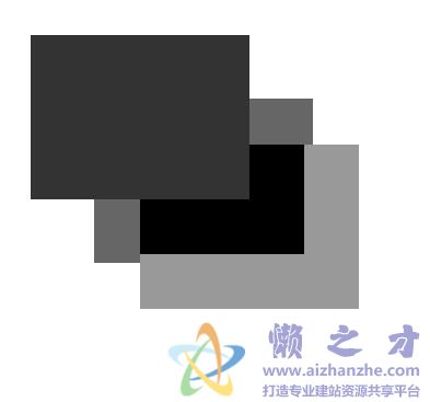 CSS元素重叠定位布局