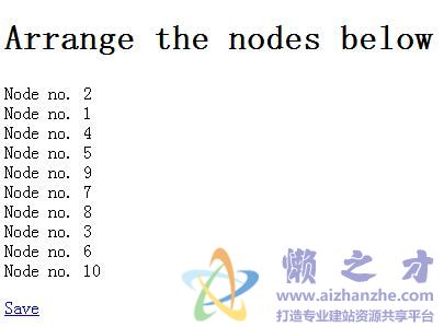 JavaScript文章列表的拖拽排序