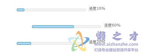 jQuery进度条,点击改变进度显示