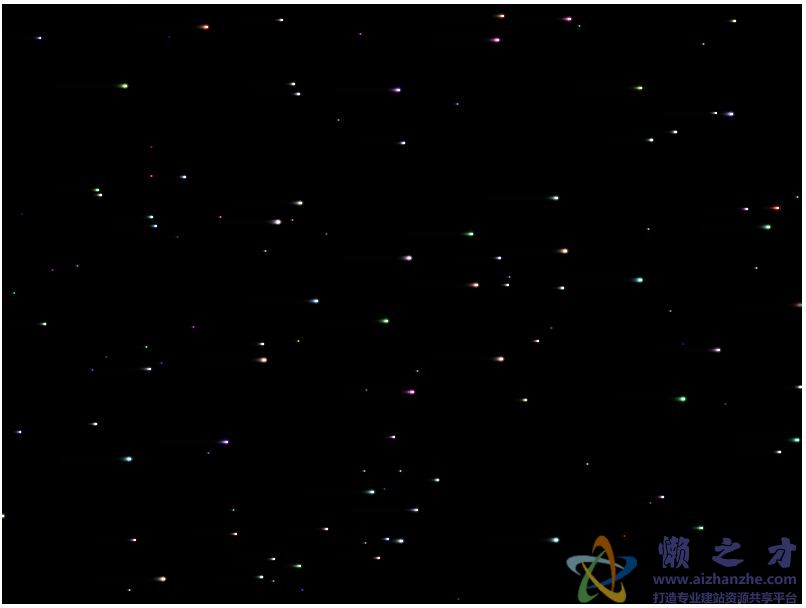 HTML5特效展示,梦幻星空