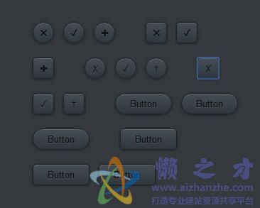 Button UI Kit CSS3漂亮Button按钮