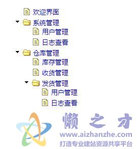 jquery分类树形菜单插件