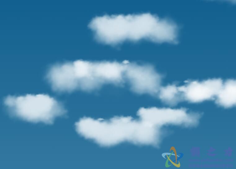 HTML5实现带平行视差效果的蓝天白云背景动画