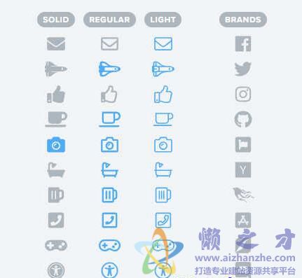 Font Awesome图标字体 4.7.0