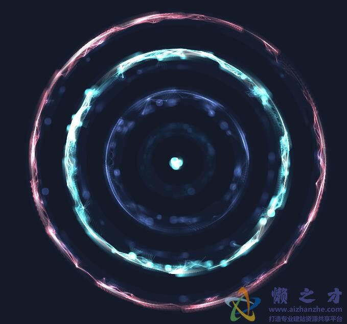 HTML5实现迷幻的星空传送门动画效果