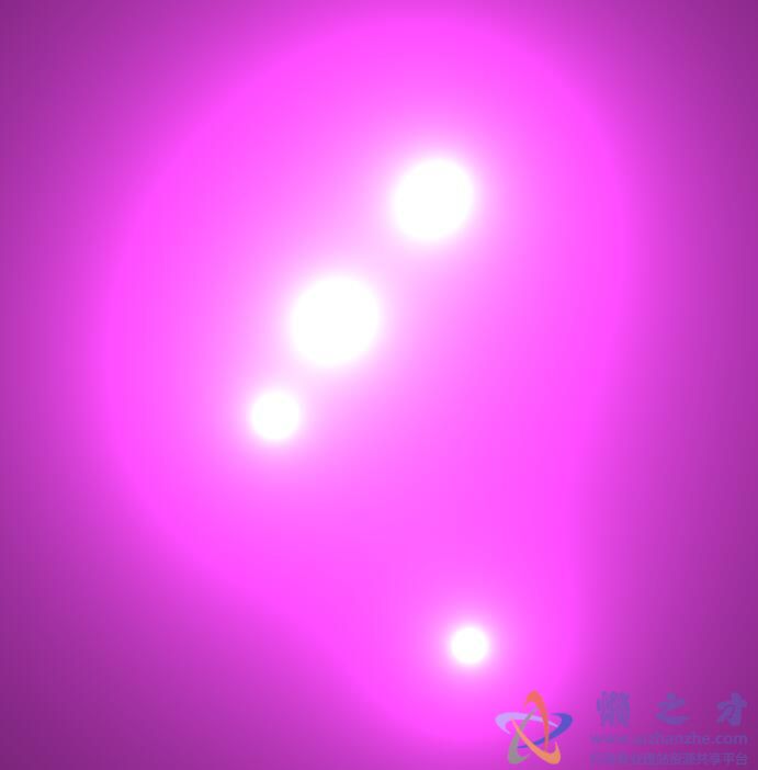 HTML5+WebGL实现带粘滞效果的分子运动动画