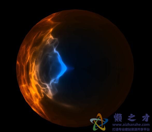 HTML5+Three.js实现超炫的魔法水晶球动画特效