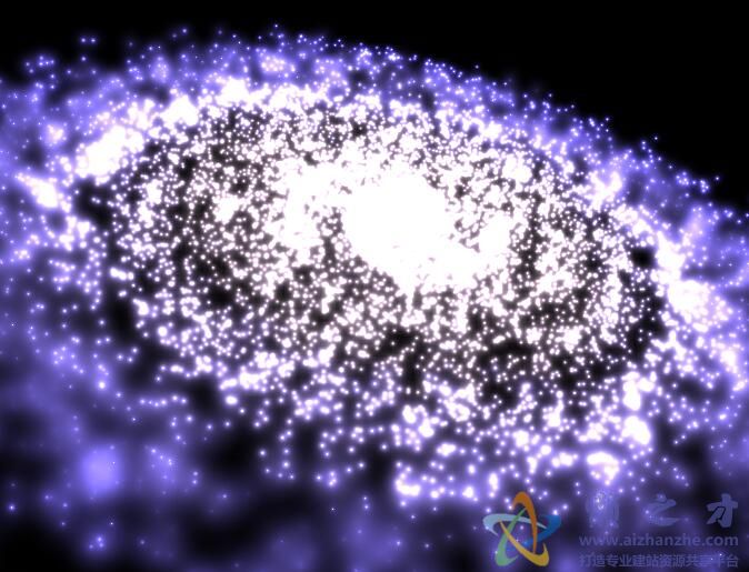 HTML5 WebGL实现酷炫的星云旋转背景动画特效