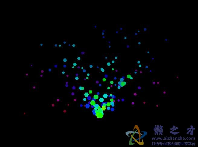 HTML5 canvas+WebGL实现的烟花喷泉动画特效