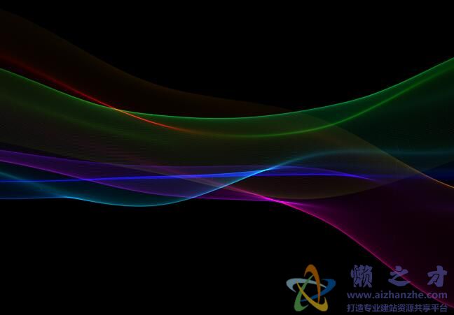 HTML5基于噪音算法实现的超炫彩虹曲线动画特效