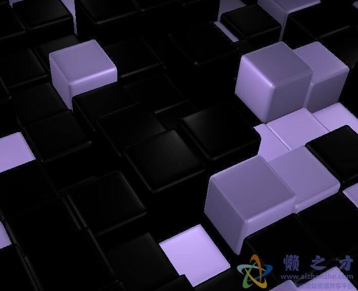 HTML5+Three.js+WebGL实现的立方体矩阵起伏动画特效