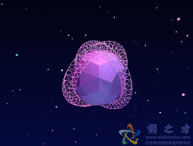 html5 canvas实现宇宙中行星运动的动画特效