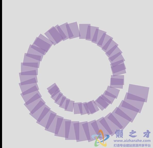 html5 canvas实现炫酷的万花筒旋转动画特效