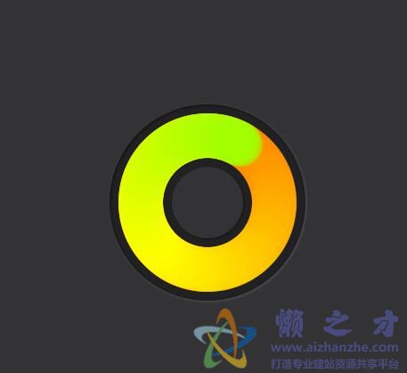 html5使用canvas实现的圆形渐变进度条加载动画特效