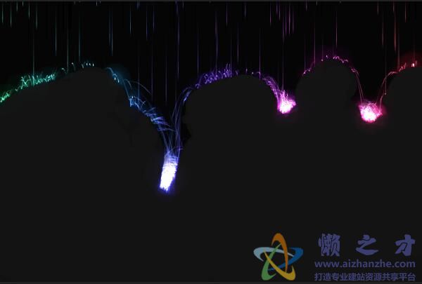 HTML5基于Canvas实现的炫酷的火焰风暴动画效果