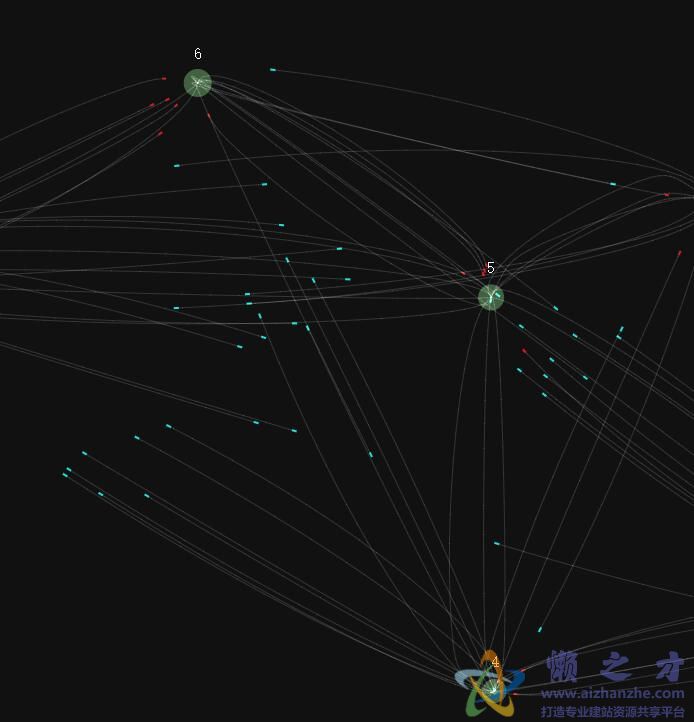 html5 canvas模拟机场线路图动画特效