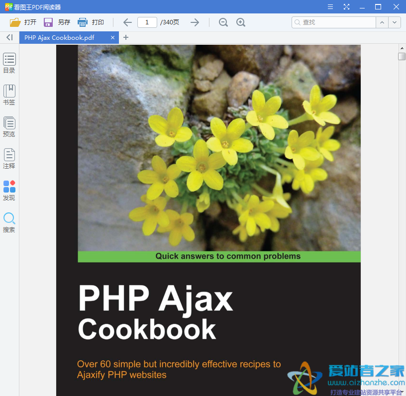 php Ajax cookbook 英文pdf文字版(php Ajax 手册)