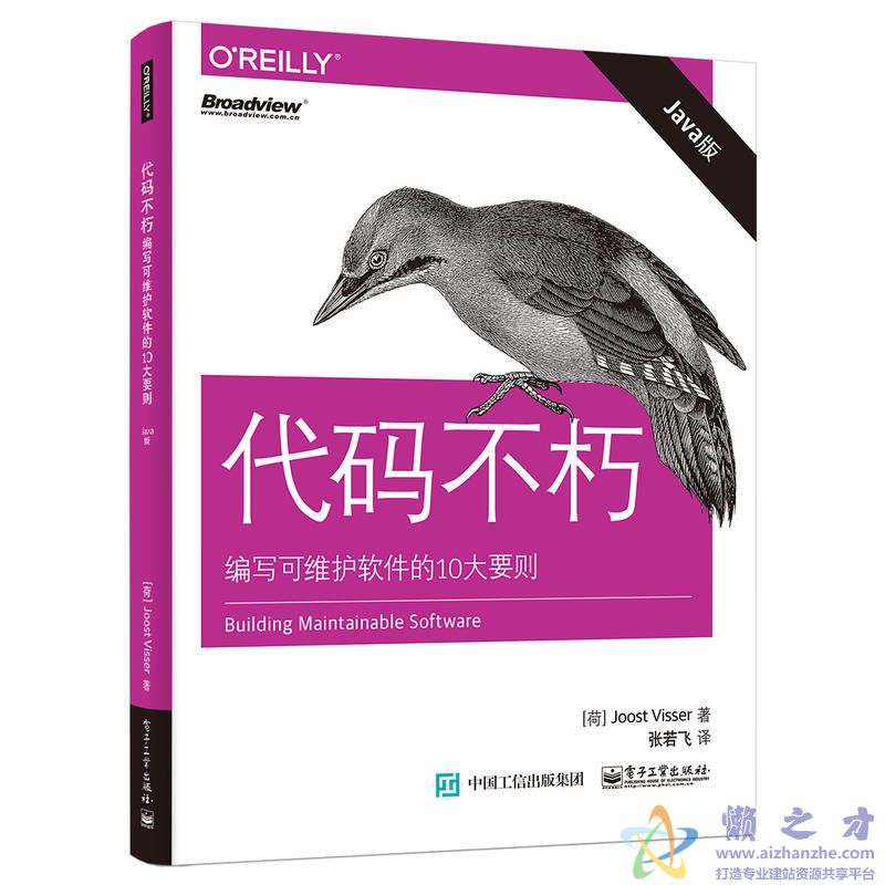代码不朽  编写可维护软件的10大要则（JAVA版）[PDF][25.35MB]