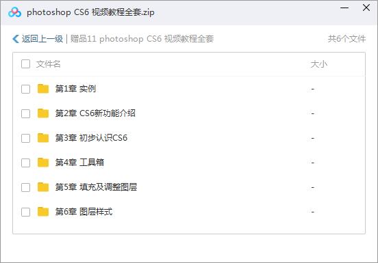 photoshop CS6 视频教程全套[SWF][959.62MB]
