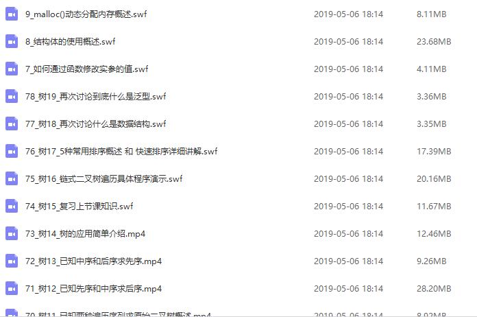 郝斌数据结构视频教程[avi][880.05MB]