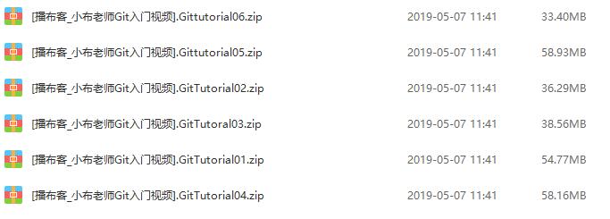 小布老师Git入门视频教程[flv][280.11MB]