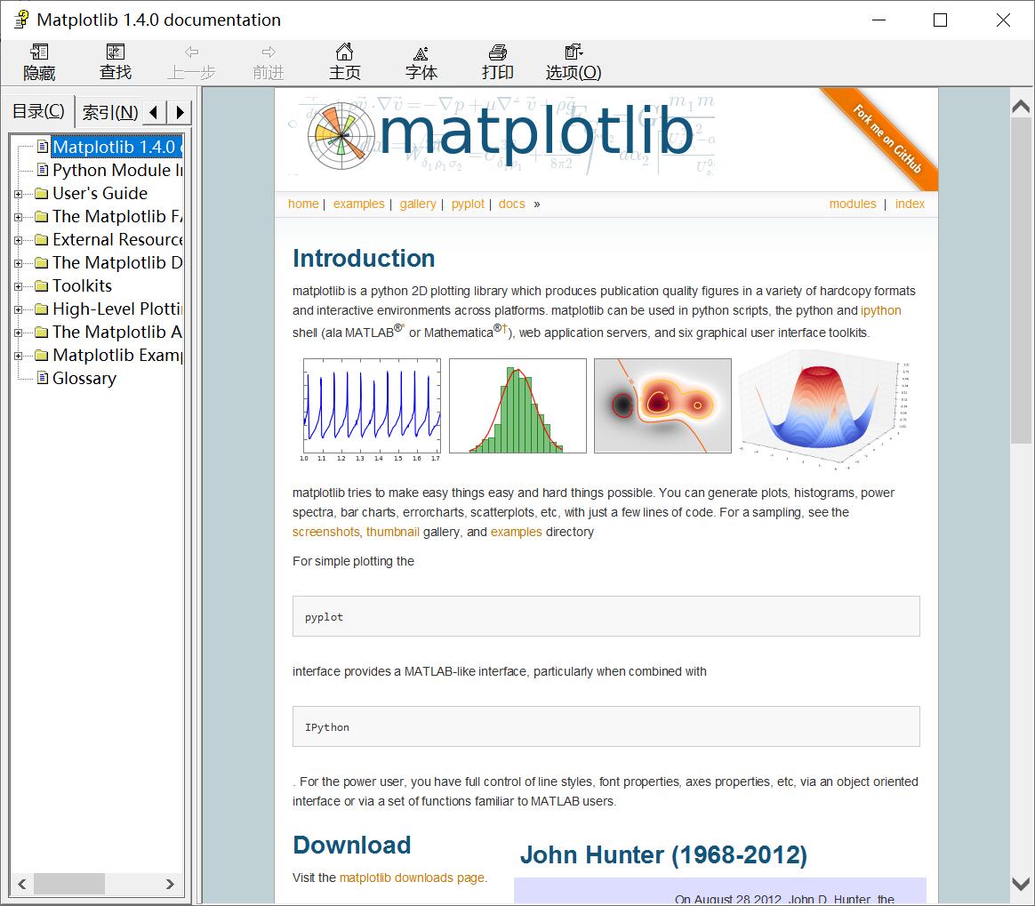 Matplotlib-1.4.0[CHM][43.46MB]